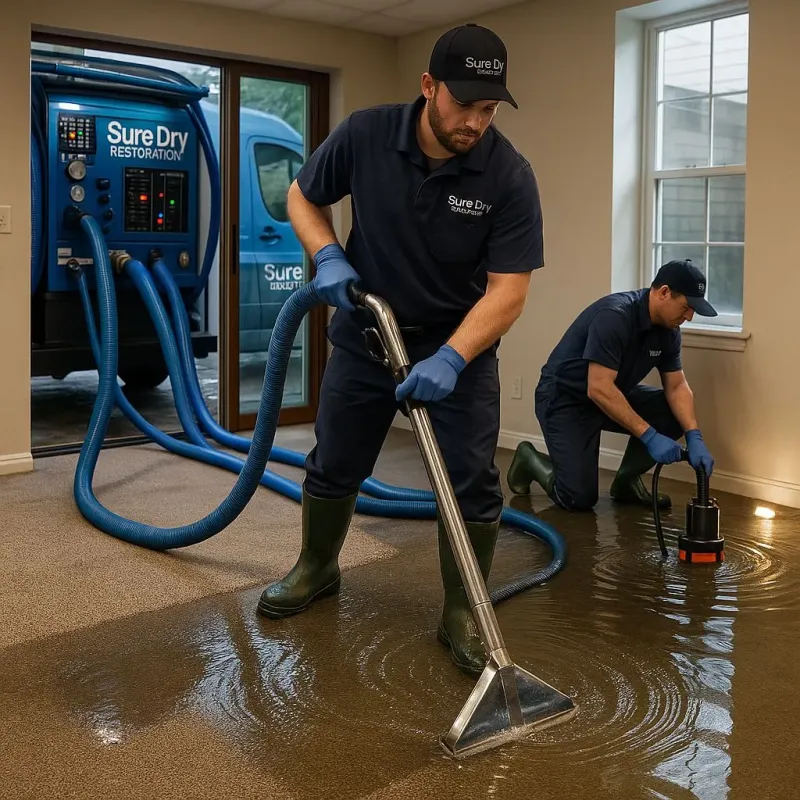 Water Extraction and Removal process in Pomona, CA